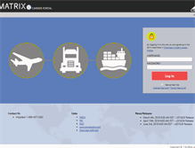Tablet Screenshot of carrier.cevalogistics.com
